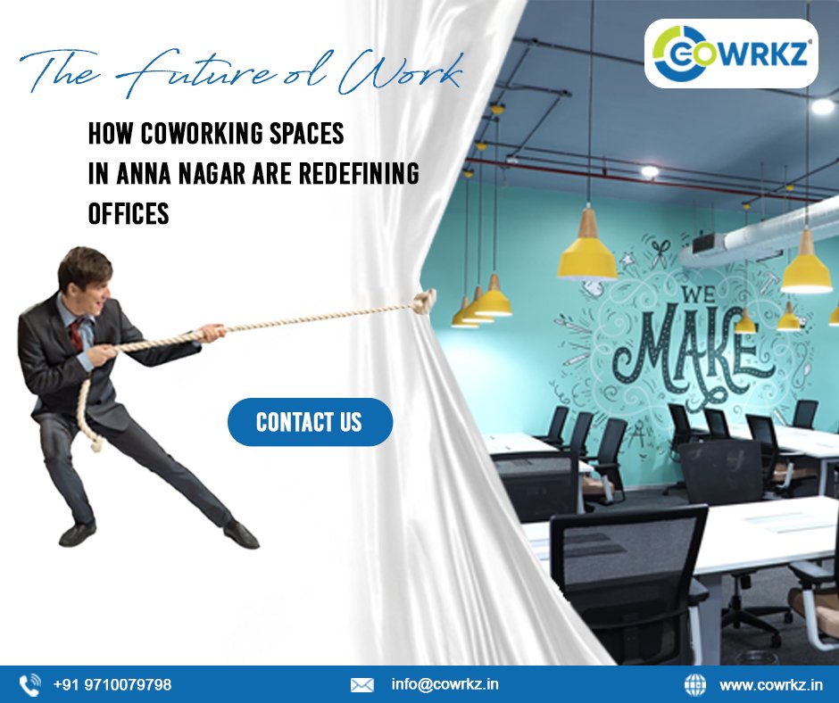 You are currently viewing How Coworking Spaces in Anna Nagar Are Redefining Offices